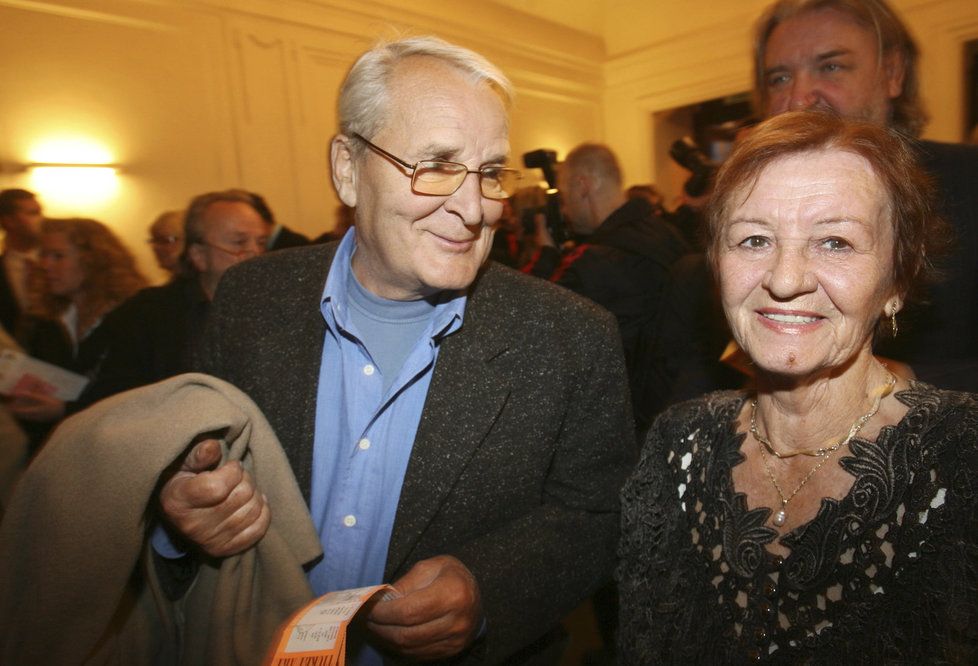 2008: Vladimír Brabec s manželkou.