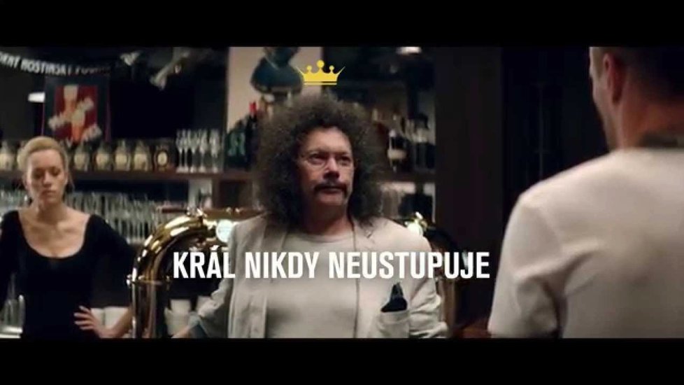 Vladimír Černohorský alias Král z reklam na pivo