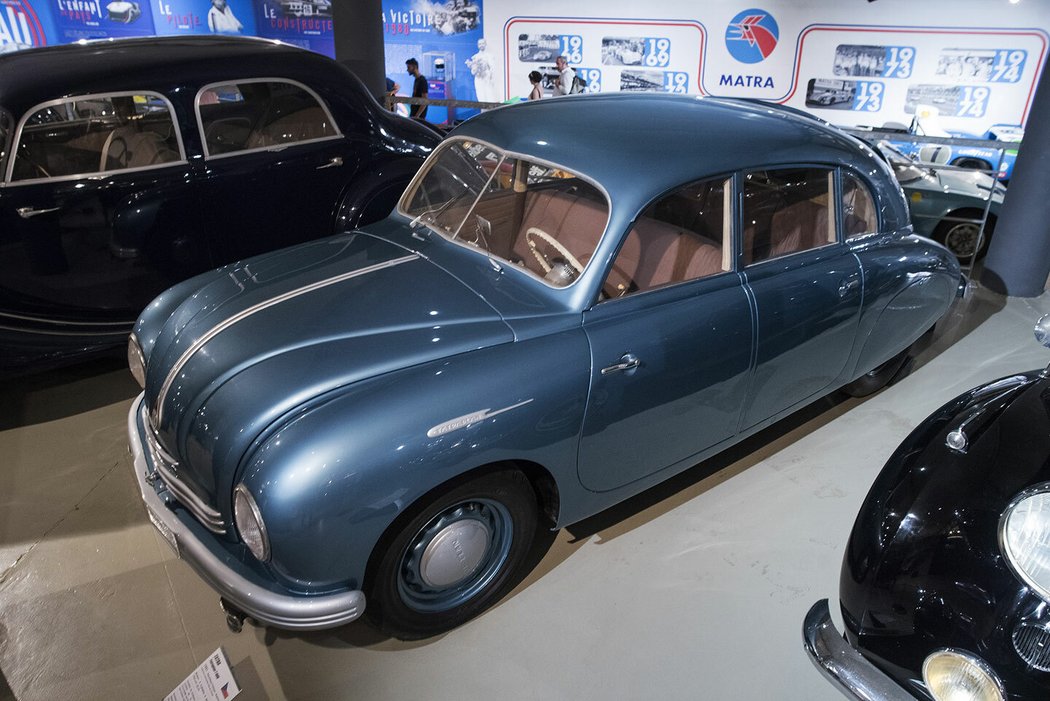 Tatra 600 Tatraplan v Musée des 24 Heures du Mans