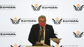 Vladimír Dlouhý na sněmu Hospodářské komory (30.7.2020)