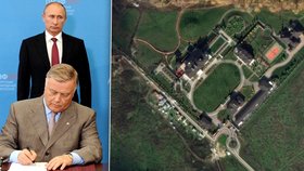 Ruský oligarcha a Putinův muž Jakunin vlastní rozsáhlé sídlo v Akulininu
