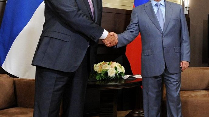 Vladimir Putin a Sauli Niinisto