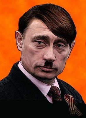 Lidé považují Putina za Hitlera.