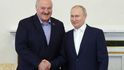 Ruský prezident Vladimir Putin jednal s běloruským prezidentem Alexandrem Lukašenkem (23.7.2023)