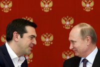 Tsipras podlézá Putinovi: Sankce proti Rusku jsou mimo