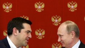 Tsipras a Putin tváří v tvář