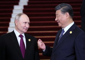 Vladimir Putin se v Číně setkal se Si Ťin-pchingem