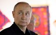 Ruský prezident Putin během návštěvy Dagestánu v červnu 2023