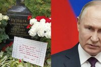 „Vezměte si ho k sobě, maniaka,“ napsala Ruska na hrob Putinových rodičů. Dostala podmínku