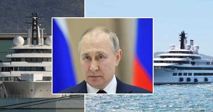 L’Italia confisca lo yacht di lusso Scheherazade: la nave dovrebbe appartenere a Putin