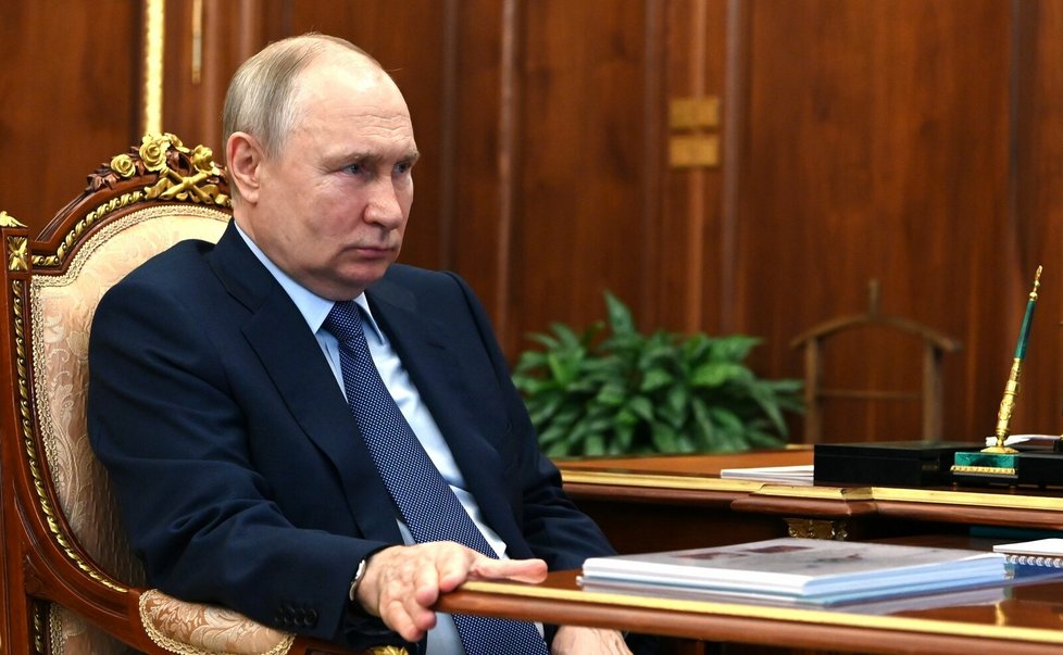 Vladimir Putin (15. 8. 2023).
