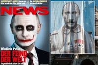 Joker, Stalin, Adolf Putin: Ruský prezident to schytal za Krym. Od Obamy i v Česku