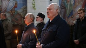 Putin přivítal v Rusku spojence Lukašenka (24.7.2023)