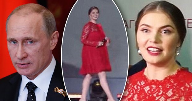 Je Putinova údajná milenka těhotná? Na nových záběrech viditelně přibrala a má volné šaty