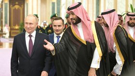 Putin v Saudské Arábii: Sešel se s korunním princem Mohamedem bin Salmánem (6.12.2023)