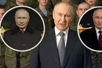 Vladimir Putin při projevech na nový rok v roce 2022, 2023 a 2024: Použil i v tomto případě dvojníka?