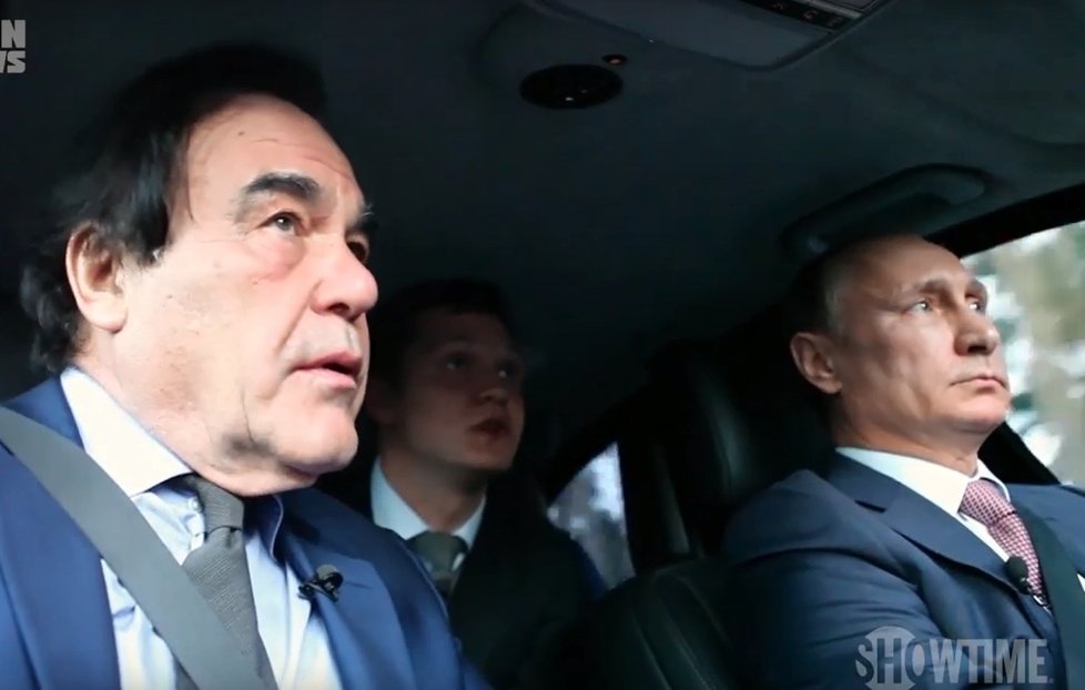 Vladimir Putin a Oliver Stone.