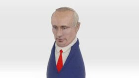 Strčte si Putina do p***le! Vtipálek začal vyrábět anální kolíky ve tvaru ruského prezidenta