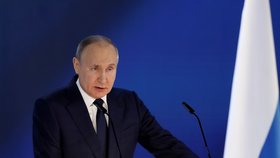 Projev ruského prezidenta Vladimira Putina (21. 4. 2021)