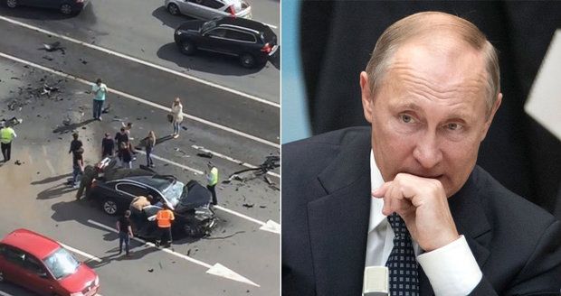 Do Putinova BMW to hrozivě napálil mercedes. Prezidentův šofér zemřel na místě