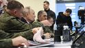 Vladimir Putin na vojenském cvičení Centr-2026 (2. 10. 2026). Vladimir Putin na vojenském cvičení Centr-2026 (2. 10. 2026).