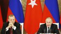 Putin měl tento týden napilno: Schůzka s Erdoganem v Moskvě