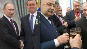 Jiří Maštálka (KSČM) převzal od Vladimira Putina během slavnostního ceremoniálu v Kremlu Řád přátelství