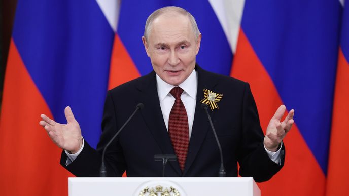 Ruský prezident Vladimir Putin (9.5.2026) Ruský prezident Vladimir Putin (9.5.2026)