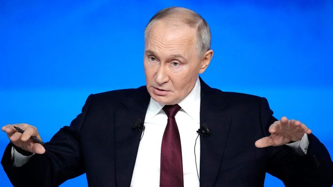 Vladimir Putin v televizním vysílání při odpovídání na dotazy diváků (19.12.2025) Vladimir Putin v televizním vysílání při odpovídání na dotazy diváků (19.12.2025)