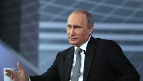 Putin odpovídal na otázky občanů: Euro byla chyba, Obama je slušný člověk