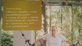 Vladimir Putin má vlastní kalendář.