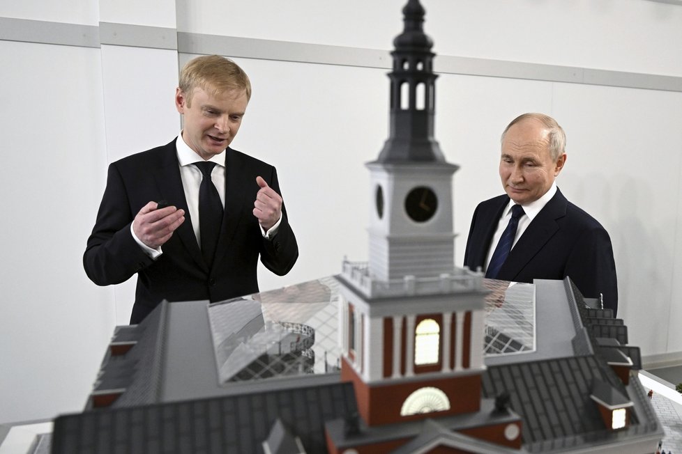Vladimir Putin v Kaliningradu (25.1.2024)