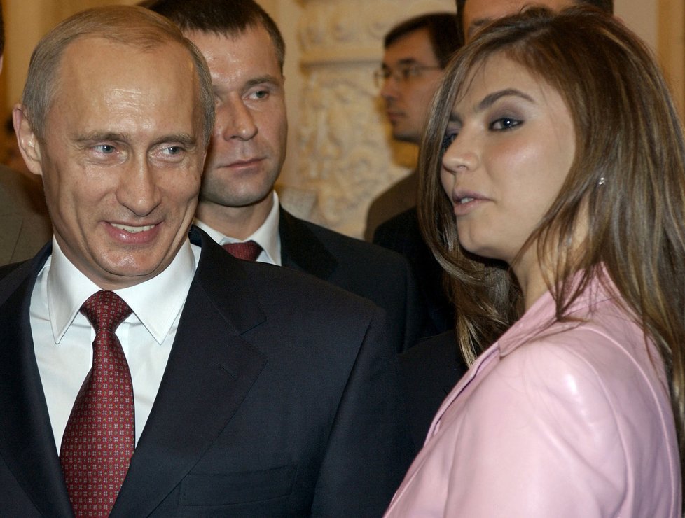 Vladimir Putin s bývalou olympijskou gymnastkou Alinou Kabajevovou