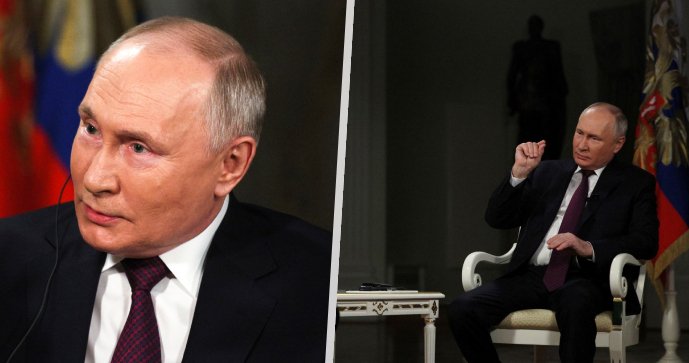 Putin se prý v rozhovoru s Carlsonem dopustil řady lží