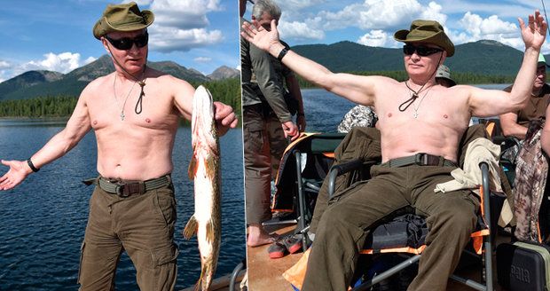„Prezident není modelka.“ Na rybařícího Putina podal ruský poslanec udání