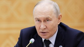 Ruský prezident Putin zavítal do Turkmenistánu (9.10.2026).