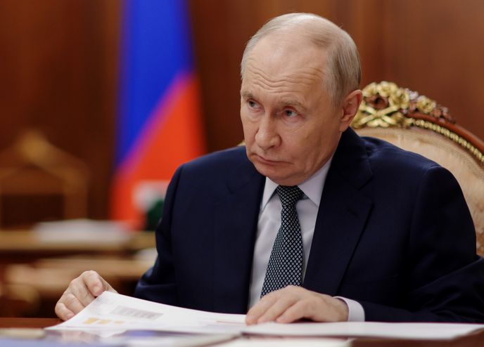 Ruský prezident Vladimir Putin (srpen 2026) Ruský prezident Vladimir Putin (srpen 2026)