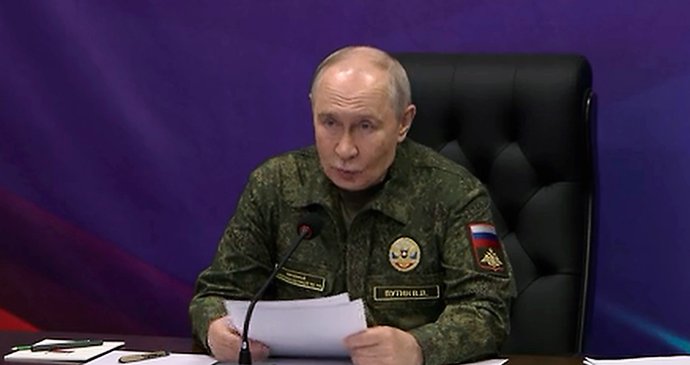 Ruský prezident Vladimir Putin (říjen 2026)