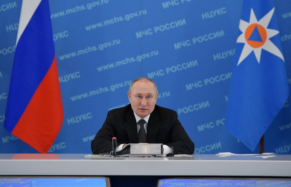 Ruský prezident Vladimir Putin (25. 5. 2022)