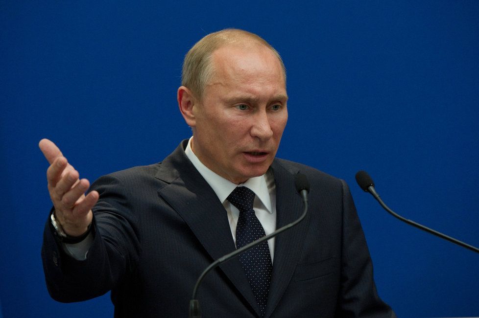 Tohle ruský prezident Vladimir Putin přehnal: Teď máme na mušce Polsko a Rumunsko, říká Putin.