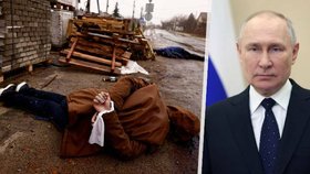 Masakr civilistů v Buče: Bude se za něj Putin zodpovídat?