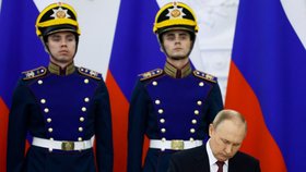 Vladimir Putin na slavnostní ceremonii k anexi ukrajinských území (30. 9. 2022)
