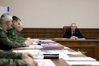ONLINE: Putin podle mluvčího byl zkontrolovat velitelství, které řídí boje na Ukrajině