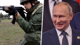Ukrajinské ztráty jsou sedmkrát až osmkrát vyšší než ruské, tvrdí ruský prezident Vladimir Putin