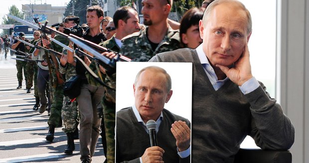 Pozér Putin: Jeho vojsko postupuje na Ukrajině, prezident se předváděl před mládeží!