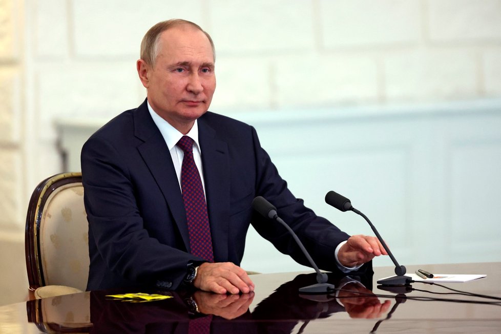 Ruský prezident Vladimir Putin v Soči (31.10.2022)