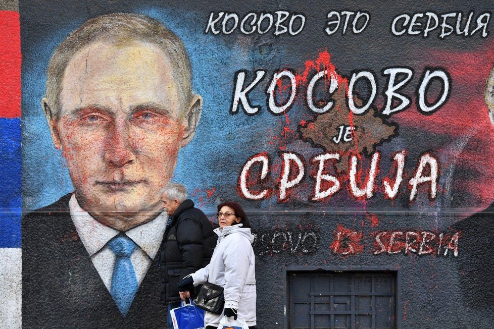 V Srbsku je nyní Rusko považováno za velkého přítele hlavně kvůli otázce Kosova.