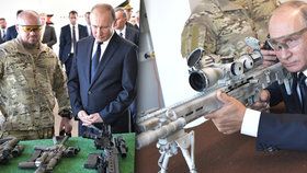 Putin otestoval novou pušku