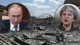 Putin útok na Sýrii odsoudil, Mayová trvá na tom, že byl správný. Britové se připravují na protiútok Ruska, obávají se kyberútoku.