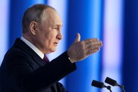 Putin z rozpoutání války obvinil Ukrajinu a Západ. V projevu před elitou Kremlu, Prigožina nepozvali